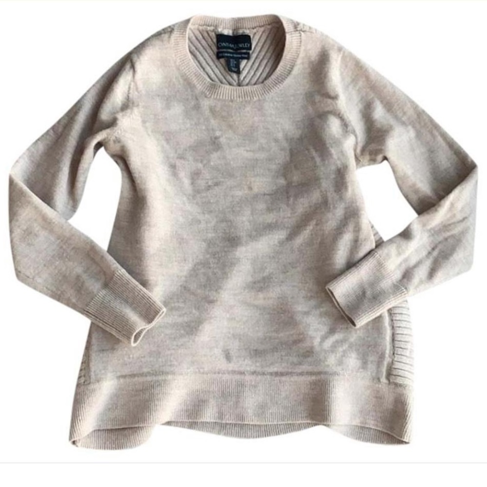 Anthropologie Wool Sweater by Cynthia Rowley
